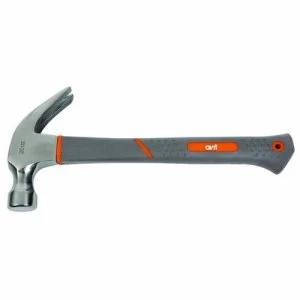 Image of Avit Non-Slip Shock Absorbing Fibreglass 20oz Claw Hammer