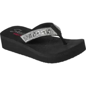 Image of Skechers Womens Vinyasa Geo Queen Lightweight Flip Flops UK Size 8 (EU 41)