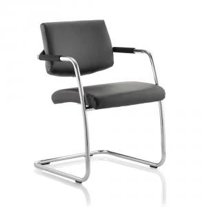 Image of Trexus Harley Cantilever With Arms Fabric Black Ref EX000035