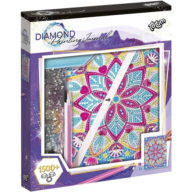 Image of totum Diamond Paint Notebook Mandala Make Your Own Toys One size Multi 41172299000