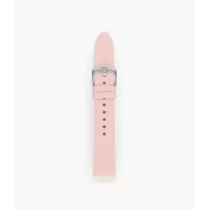 Image of Fossil Womens 18Mm Blush Silicone Strap - Nude