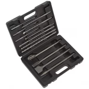 Image of Worksafe WDCS SDS Plus Drill Bit & Chisel Set 13pc