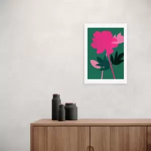 Image of East End Prints Peony Print MultiColoured