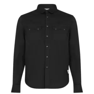 Image of REPLAY Sartoriale Denim Shirt - Black