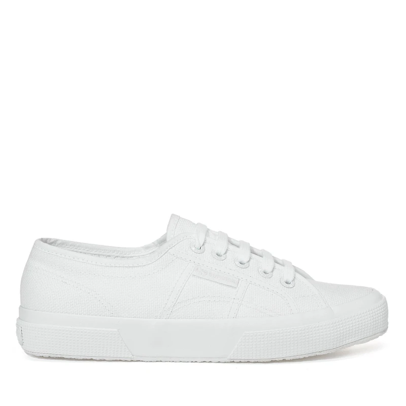 Image of Superga Womens Canvas Low Trainers Total White female 5 (38)