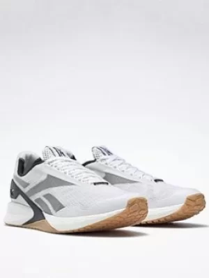 Image of Reebok Speed 21 Tr Shoes, White/Grey, Size 9, Men