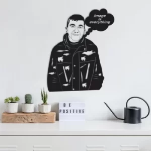 Image of Mercenary Black Decorative Metal Wall Accessory