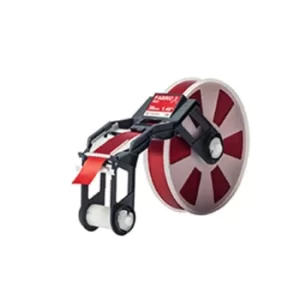 Image of MCFA2RD Tape creator Fabric Cassette Width 38mm Red