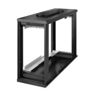 Image of APC AR106VI rack cabinet 6U Wall mounted rack Black