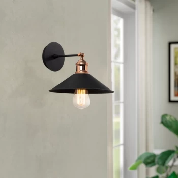 Image of Berceste - N-663 Black Wall Lamp