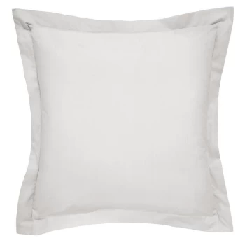 Image of Bedeck of Belfast Finelinens 1000TC Plain Dye Square Pillowcase - SILVER