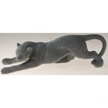 Image of Silver Art Cheetah Small Figurine By Lesser & Pavey