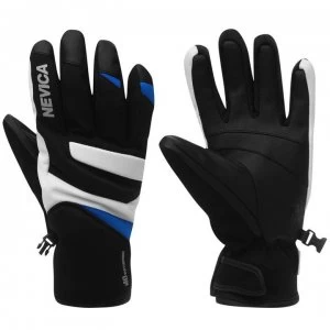 Image of Nevica Vail Junior Ski Gloves - Black/Blue