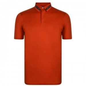 Image of Hugo Boss Divorno Polo Shirt Orange Size L Men