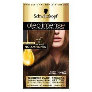 Image of Schwarzkopf Oleo 4-60 Gold Brown Hair Colour