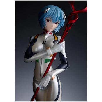 Image of Wave Evangelion 1/7 Scale Figure - Rei Ayanami (Plugsuit Style) (Pearl Version)