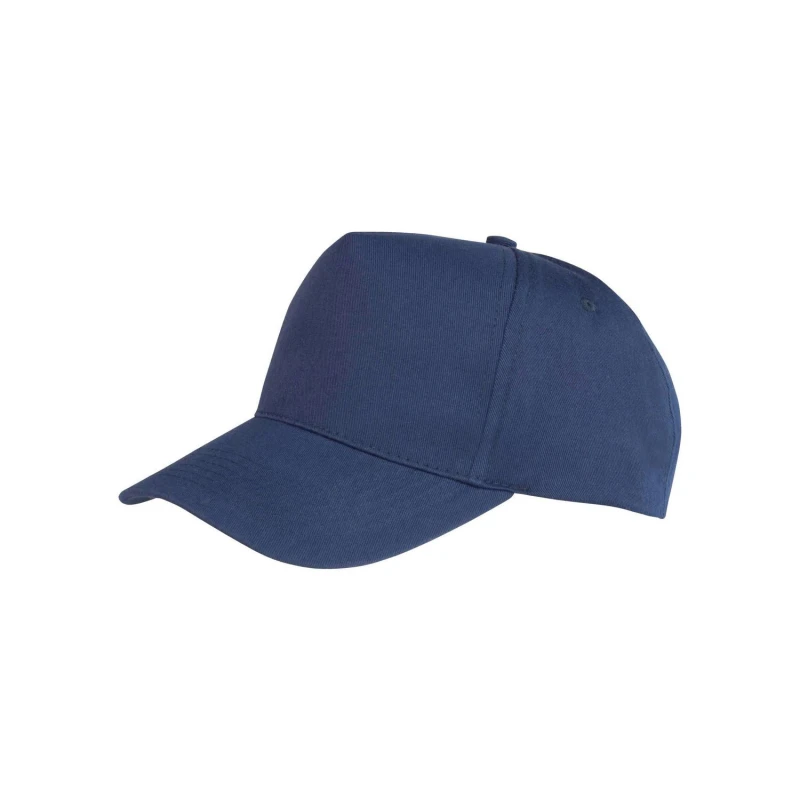 Image of Result Plain Navy Cap Navy Unisex One Size