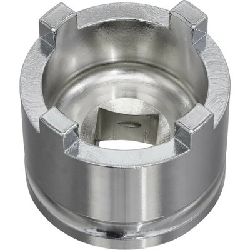 Image of Loops 43mm Motorcycle Swingarm Castellated Locknut Socket - 4 Pin / Tooth 1/2" Drive Multi