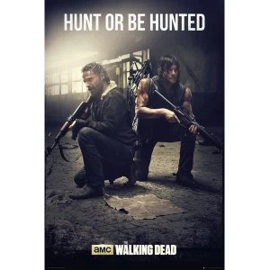 Image of The Walking Dead Hunt Maxi Poster