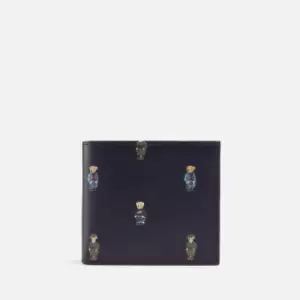 Image of Polo Ralph Lauren Printed Leather Bifold Wallet