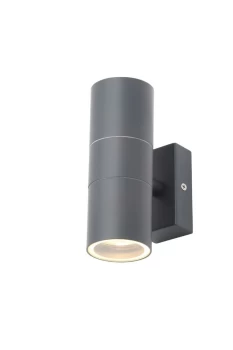 Image of Forum Lighting Leto Up/Down Wall Light Anthracite - ZN-20941-Anth