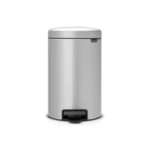 Image of Slingsby Brabantia Pedal Bin 20L Metallic Grey