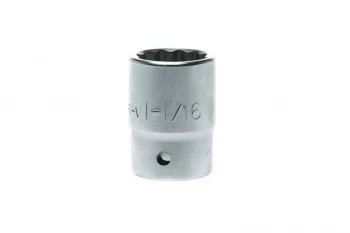 Image of Teng Tools M340134-C 3/4" Drive - 12 Point - Regular - 1-1/16" Socket
