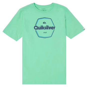 Image of Quiksilver HARD WIRED boys's Childrens T shirt in Blue - Sizes 8 years,10 years,12 years,14 years,16 years