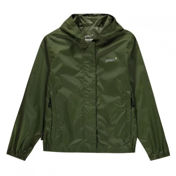 Image of Gelert Packaway Jacket Juniors - Khaki