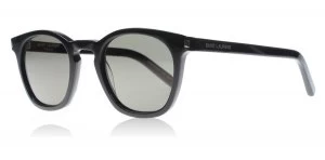 Image of Yves Saint Laurent SL28 Sunglasses Black 002 49mm