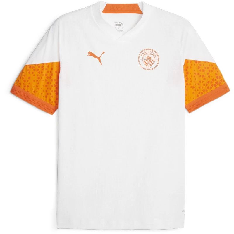 Image of Puma Mcfc Training Jersey Pro Football Shirt Mens Marble male S