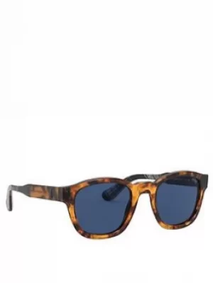 Image of Polo Ralph Lauren Tortoise Acetate Square Sunglasses