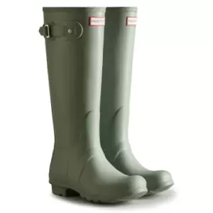 Image of Hunter Womens Original Tall Wellington Boots Sweet Gale Green 7 (EU41)