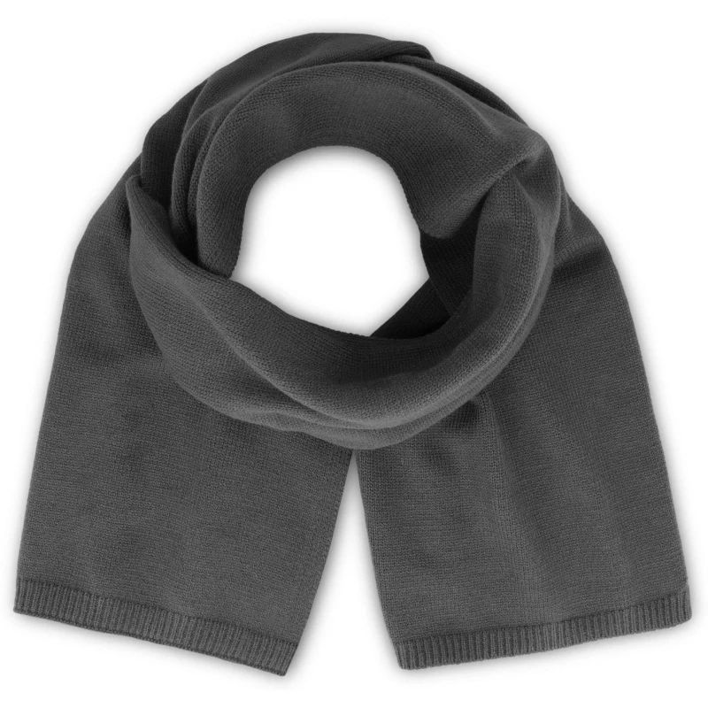 Image of Atlantis Atlantis Men Wind Polyester Scarf in Dark Grey Dark Grey One Size Male 5063750269870