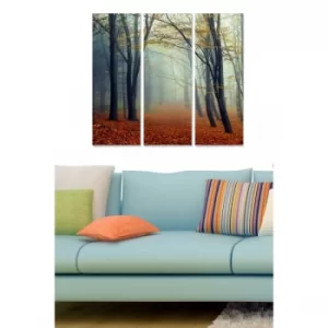 Image of MDF4249593 Multicolor Decorative MDF Painting (3 Pieces)