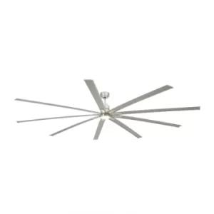 Image of Faro Manhattan Nickel Mat Ceiling Fan 9 Blades