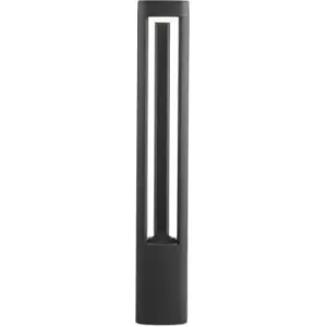 Image of Searchlight Michigan - LED Outdoor Tall Aluminium Bollard Light Grey IP54