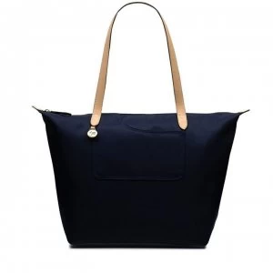 Image of Radley Pocket Essentials Large Zip Tote Handbag - Navy