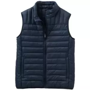 Image of Crew Clothing Mens Lowther Gilet Dark Navy Small