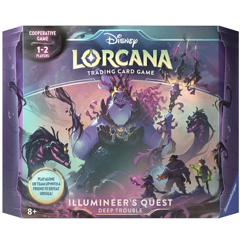 Image of Disney Lorcana Trading Card Game Ursula's Return Gift Set Deep Trouble