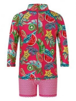 Image of Monsoon Girls S.E.W Inna 2 Pack Sunsafe Set - Pink