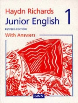 Image of Haydn Richards Junior English Pupil Book 1 with Answers -1997 Edition Paperback