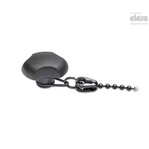 Image of ELESA Solid knob-VTT.32-B-M6-LP