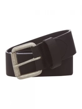 Image of Barbour Matt Leather Belt Black