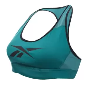 Image of Reebok Hero Racer Sports Bra Womens - Blue