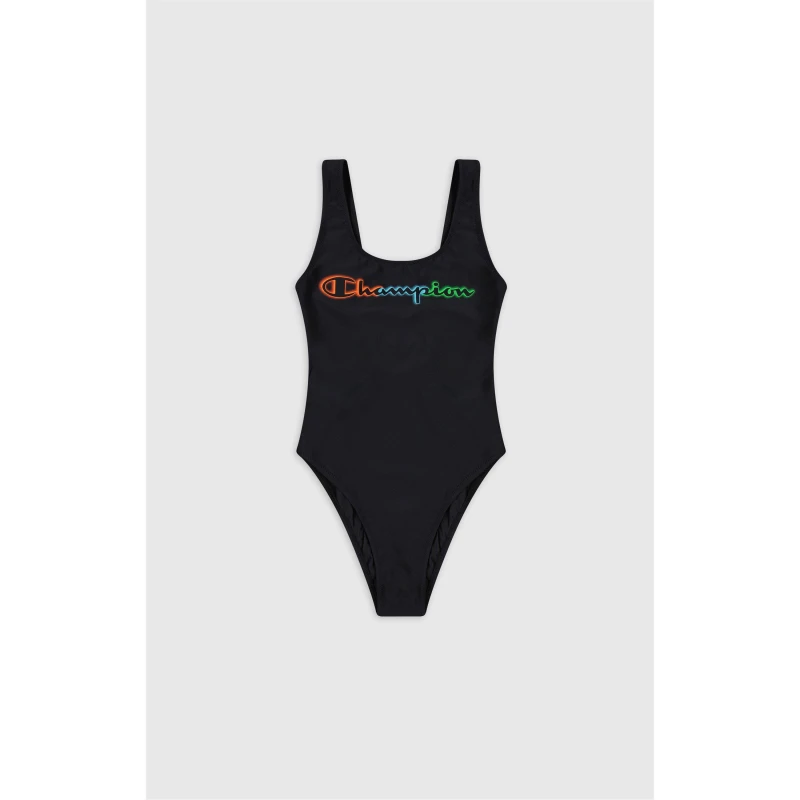 Image of Champion Multicoloured Swimsuit - Black 8