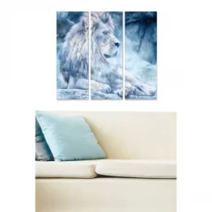 Image of MDF2217152 Multicolor Decorative MDF Painting (3 Pieces)