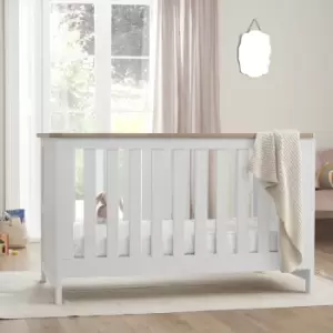 Image of Tutti Bambini Verona Cot Bed in White and Oak