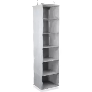 Image of Wardrobe Hanging Shelves M&W - Grey