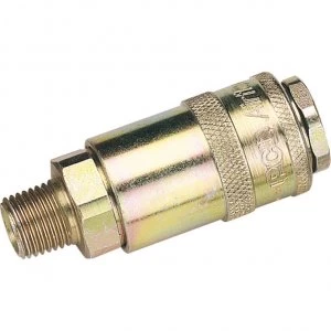 Image of Draper PCL Airflow Coupling Tapered Male Thread 1/4" Bsp Pack of 1